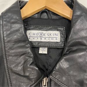 Vintage Leather Chereskin Exterior Jacket